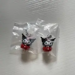 いちごめじるしアクセサリー　クロミ　セット　サンリオ　ガチャガチャ　マイメロ