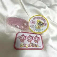 Angel Blue 이치방쿠지 ワッペン ヘアピン 3点セット