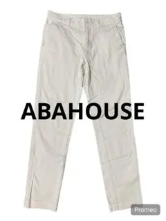 ABAHOUSE アバハウス ホワイトパンツ チノパン メンズ シンプル メンズのサムネイル