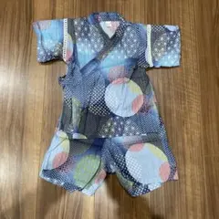 après les cours 幾何学模様 甚平 90