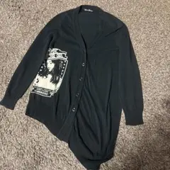 ヒステリックグラマー ガール 変形アシンメトリー カーディガン