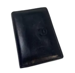 CHANEL ノベルティーブラック レザー カードケース CHANEL ブラック レザー カードケース 小銭入れ ノベルティ - メルカリ