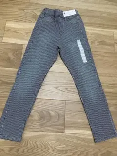 GU デニムイージーストレッチパンツ 120