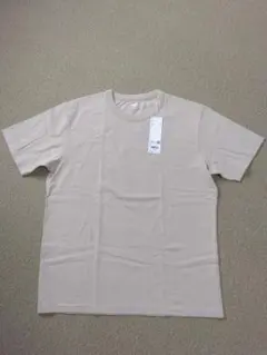ユニクロU　UNIQLO U　Tシャツ　X　ベージュ