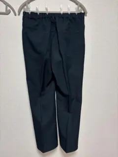 GU センタープレスストレートパンツ ダークグリーン Mのサムネイル