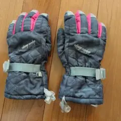 Alpine Design 防寒手袋 グレー/ピンク