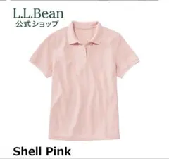 L.L.Bean シェルピンク 半袖ポロシャツのサムネイル