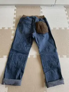 ハッシュアッシュ　120デニム　ボーイフレンド風