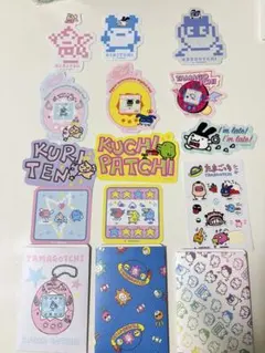 3セット　たまごっち ダイカットステッカーセット(パック)ガチャガチャ