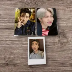 BTS bts アミボムver3.4付属トレカRMナムジュン3枚セット