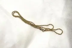 K18gf 金メッキ ネックレス 約40cm 10g