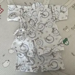 ベビー甚平　男の子用　80cm トンボ柄