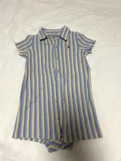 Ralph Lauren ラルフローレン　ストライプ　ロンパース 6Ｍ　70cm