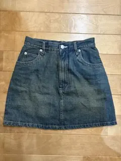 EVRIS デニムミニスカート ボアポケット付きのサムネイル