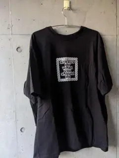 always do what you should do 黒 Tシャツ Lのサムネイル
