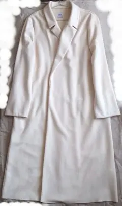ZARA フェイクスエードコート L　クリーム色
