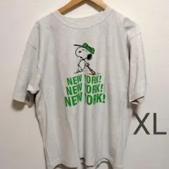 チャンピオン　XL　Tシャツ　リバースウィーブ　スヌーピー