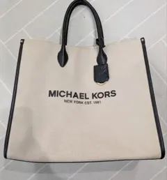 MICHAEL KORS キャンバス レザー