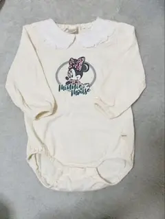 ディズニーベビー　ミニーマウス　ロンパース 80サイズ