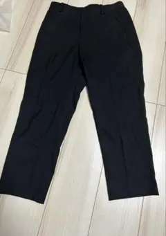 UNIQLO スマートアンクルパンツ S ブラック ストレッチ