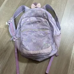 リュック　ユニコーン柄