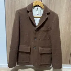 MHL. ツイードジャケット　ブラウン　S マーガレットハウエル