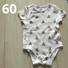ギャップ GAP ロンパース 60 クマ柄
