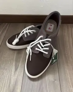 【新品タグ付き】LACOSTE ブラウン スニーカー