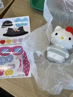 ハッピーセット サンリオ ハローキティ 着せ替えフィギュア 開封済み