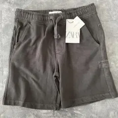 ZARA グレー ハーフパンツ 新品タグ付き