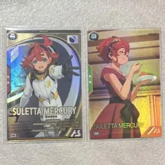 スレッタ・マーキュリー　アーセナルベース　水星の魔女　2枚セット　プロモ　FQ4