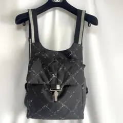 CHANEL 旧トラベルライン リュック ナイロン カード付き 5番台 7桁のサムネイル