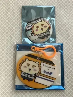 치이카와 ANA アクリルキーホルダー 캔 배지 시사