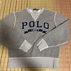 レアPolo by Ralph Lauren 1993 スウェット グレー L - メルカリ