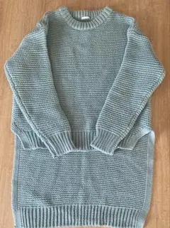 gu ニット グリーン L