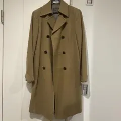 【美品】DES PRES ベージュ ダブルブレスト ロングコート