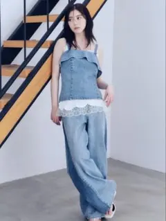 バレルフォルムデニムパンツのサムネイル