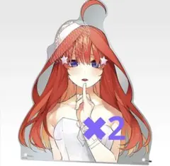 一番くじ 五等分の花嫁 ～バストアップアクリルボード（中野五月 原作イラスト）