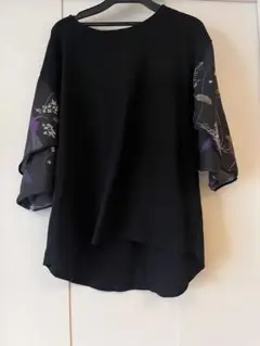12500円⭐︎Vin ペイントフラワープリントカットソー
