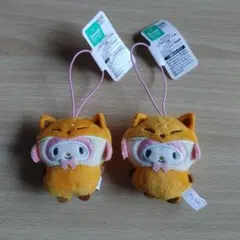 サンリオキャラクターズ どうぶつ着ぐるみマスコット キツネ編 マイメロ 3個