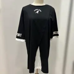 KANGOL SPORT ブラック ワンピース Mサイズ