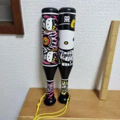 キティちゃん　阪神タイガース応援バット　豹柄　ヒョウ柄