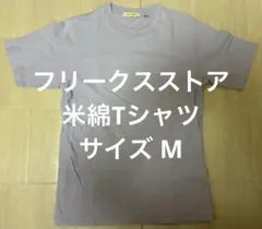 フリークスストア 米綿 無地 ポケットTシャツ m パープル