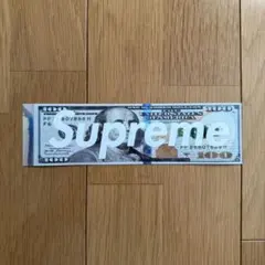 Supreme box logo 100ドル札デザイン ステッカー - メルカリ