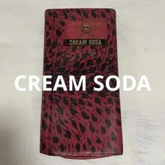 新品 CREAM SODA 紫 ヒョウ柄 長財布 ピンクドラゴン パープル 豹柄