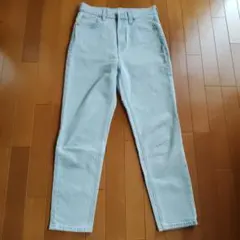 GAPライトブルー マムジーンズ　ハイライズ　デニムパンツ