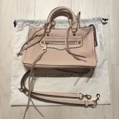 レベッカミンコフ REBECCA MINCOFF ミニエディター ピンク 美品のサムネイル