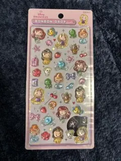 ボンボンドロップシール プリンセス　ディズニー