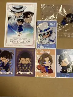 名探偵コナン　100万ドルの五稜星　コナン隊　服部平次　ポストカード　まとめ売り