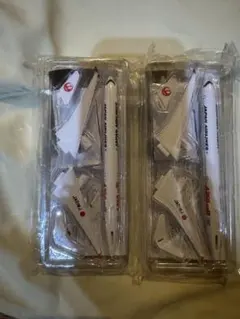 新品　JAL 飛行機おもちゃ 非売品 キッズ向け 2個セットのサムネイル